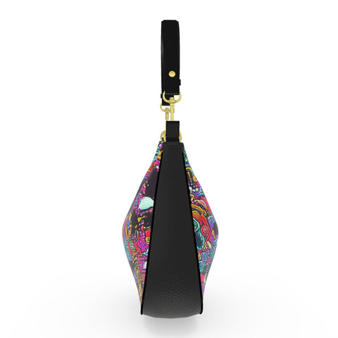'Circus' (Bubblegum) Curve Hobo Bag