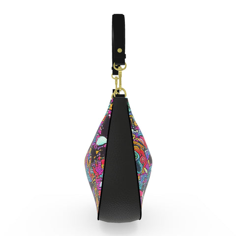 'Circus' (Bubblegum) Curve Hobo Bag