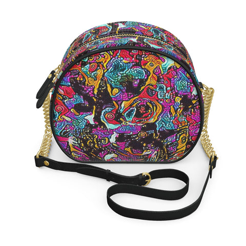 'Bubblegum' Nappa Leather Round Box