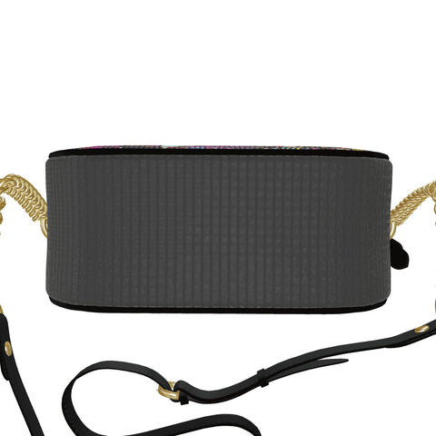 'Bubblegum' Nappa Leather Round Box