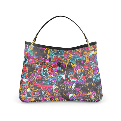 'Circus' (Bubblegum)  Slouch Bag