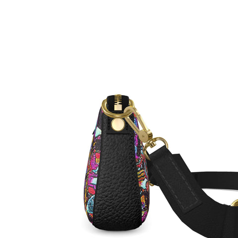 'Circus' (Bubblegum) Baguette Bag