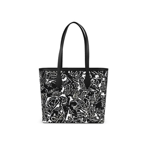 'Liquorice' Shoulder Shopper