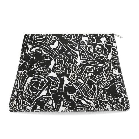'Liquorice' Clutch Bag