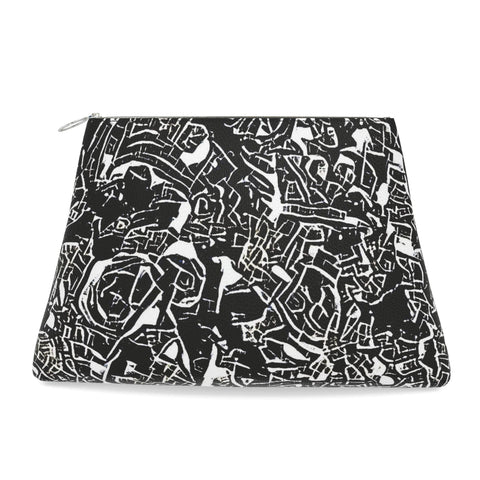 'Liquorice' Clutch Bag