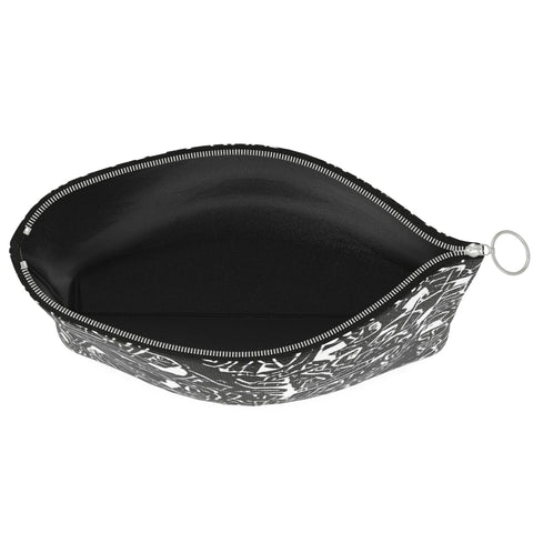 'Liquorice' Clutch Bag