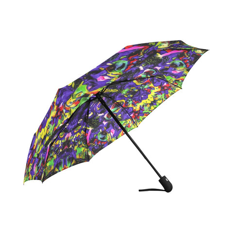 'Purple Haze' Auto-Foldable Umbrella