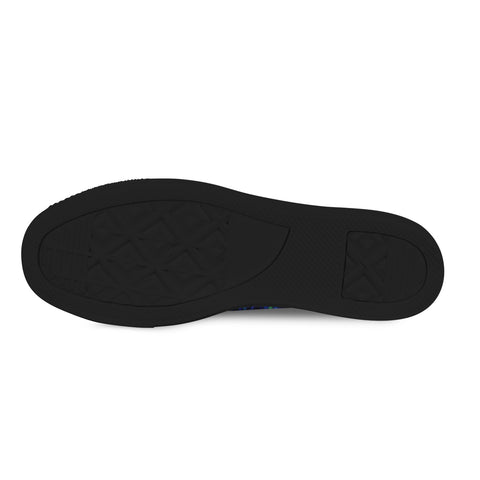 'Wild Poppies' (Black) 'Seattle' Men's Trainers