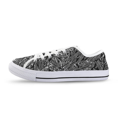 'Filament' (White Trim) Women's Canvas Plimsolls