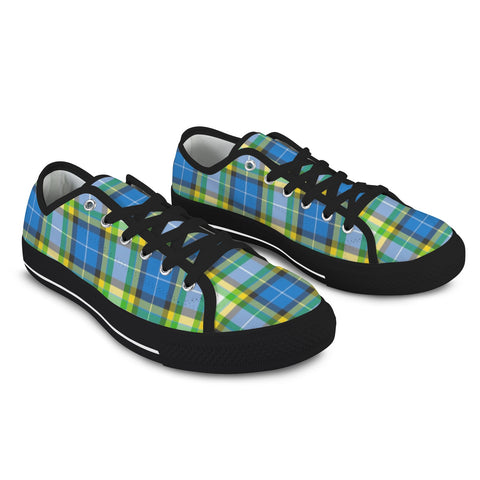 'Yorkshire Tartan' (Black Trim) 'Seattle' Women's Trainers