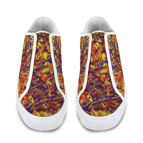 'Peony' (White) 'Seattle' Men's Trainers