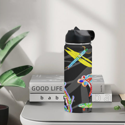 'Regenesis' (Black Edit) Insulated Water Bottle