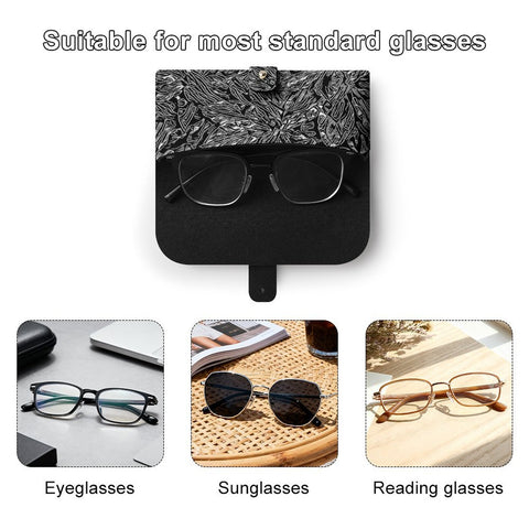 'Filament' Faux Leather Glasses Case