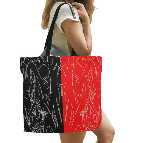 'Bloodlust' Large Canvas Tote