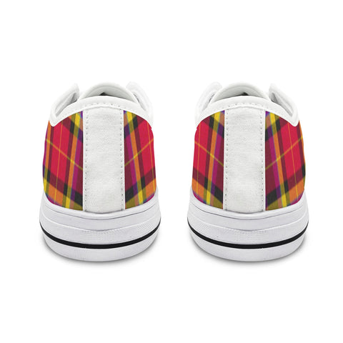 'Yorkshire Moorland' (White Trim) Seattle Low Top Women's Shoes (Model 1013-6)