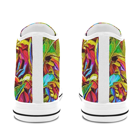 'Tropica' (White) Vancouver H Women's Canvas Shoes (1013-1)