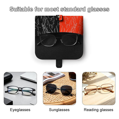 'Bloodlust' Faux Leather Glasses Case
