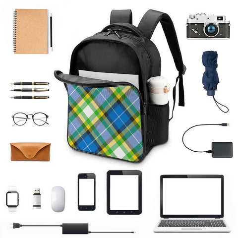 'Yorkshire Tartan' (Slant) Nylon Backpack
