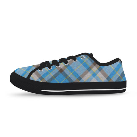 'Yorkshire Marine' (Slant/BlackTrim) Women's Canvas Plimsolls