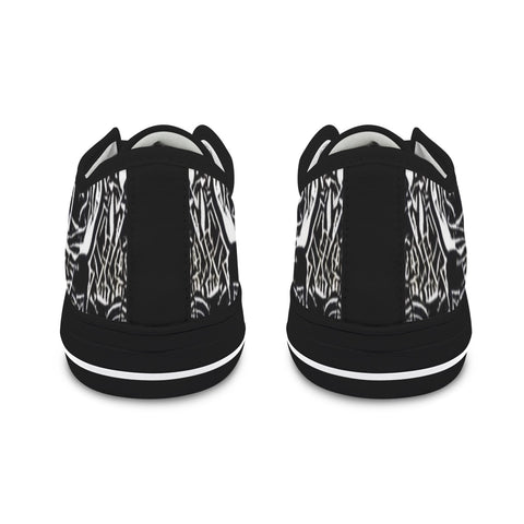 'Liquorice' (Black Trim) Women's Canvas Plimsolls