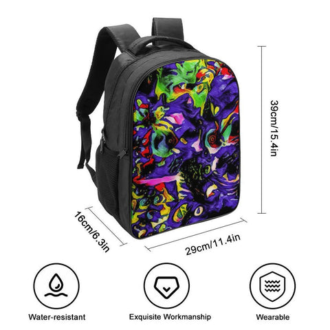'Purple Haze' Nylon Backpack