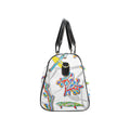 'Regenesis' (White Edit) Nylon Duffle with Faux Leather Trim
