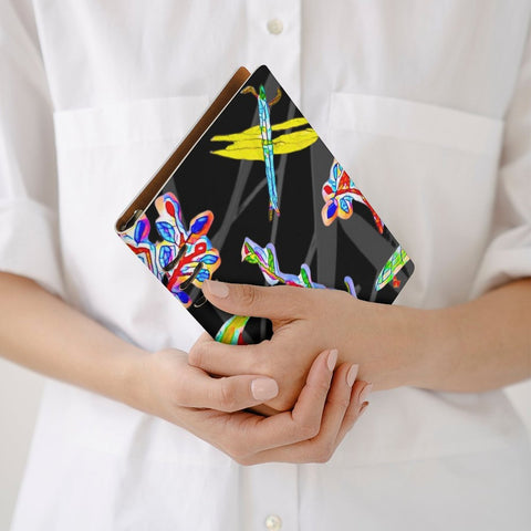 'Regenesis' (Black Edit) Faux Leather A5 Binder Notebook