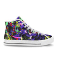 'Purple Haze' (White Trim) Vancouver Canvas Boots