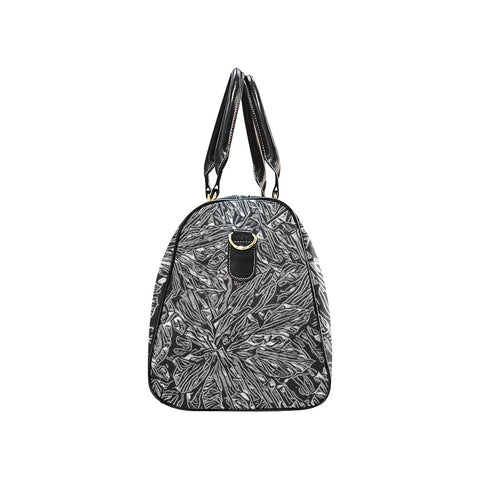 'Filament' Nylon Duffle With Faux Leather Trim