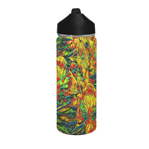 'Peony Citrus' Insulated Water Bottle