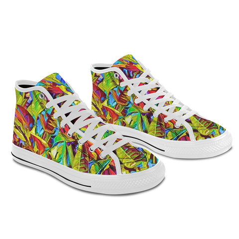 'Tropica' (White) Vancouver H Women's Canvas Shoes (1013-1)