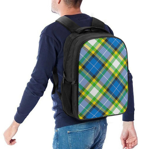'Yorkshire Tartan' (Slant) Nylon Backpack