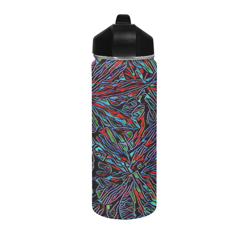 'Clematis Neon' Insulated Water Bottle