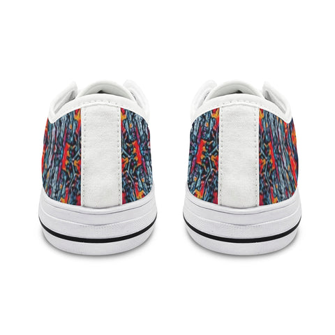 'Graphite' (White) Seattle Low Top Men's Shoes (Model 1013-6)