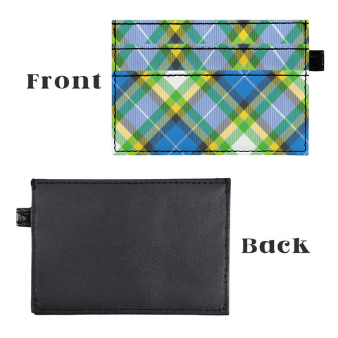 'Yorkshire Tartan' Faux Leather Cardholder