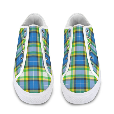 'Yorkshire Tartan' (White Trim) 'Seattle' Women's Trainers
