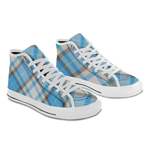 'Yorkshire Marine' (Slant - White) Vancouver Canvas Boots