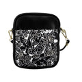 'Liquorice' Faux Leather Sling Pouch