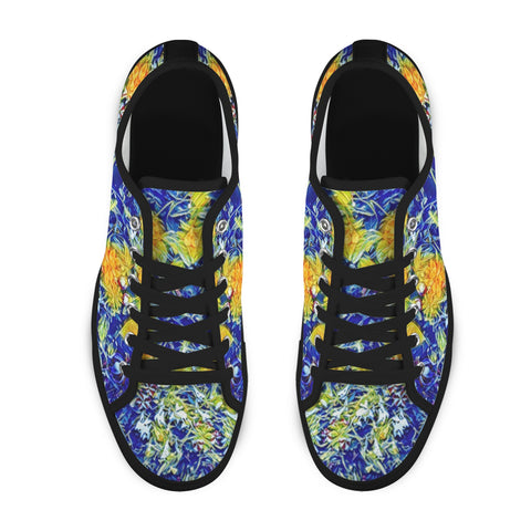 'Summer Basket' (Black Trim) 'Seattle' Women's Trainers