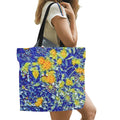 'Summer Basket' Large Canvas Tote