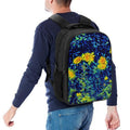 'Wild Poppies' Nylon Backpack