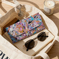 'Psychedelique' Faux Leather Glasses Case