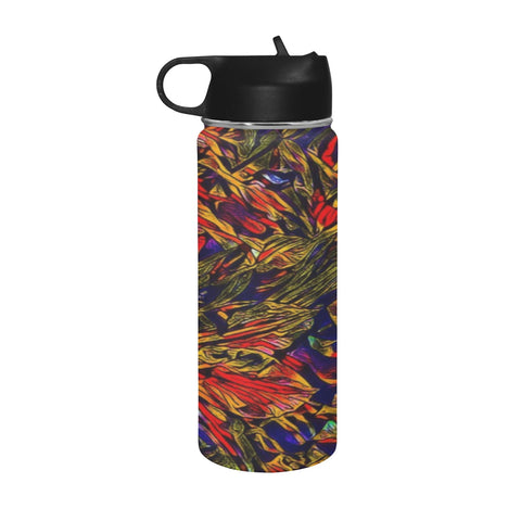 'Clematis Firestorm' Insulated Water Bottle