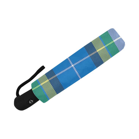'Yorkshire Tartan' (Slant) Auto-Foldable Umbrella