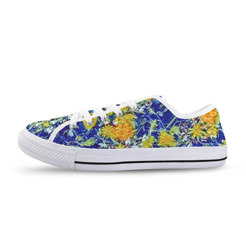 'Summer Basket' (White Trim) 'Seattle' Women's Trainers
