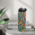 'Clematis Electra' Insulated Water Bottle