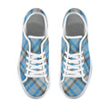 'Yorkshire Marine' (Slant/White Trim) Women's Canvas Plimsolls