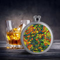 'Peony Citrus' Hip Flask