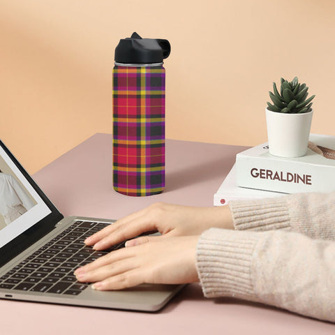 'Yorkshire Moorland' Insulated Water Bottle with Straw Lid (18 oz)