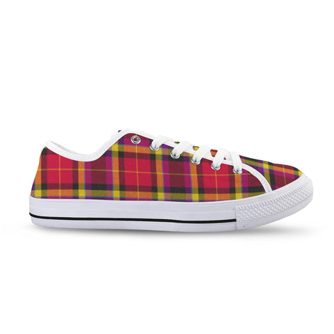 'Yorkshire Moorland' (White Trim) Seattle Low Top Women's Shoes (Model 1013-6)